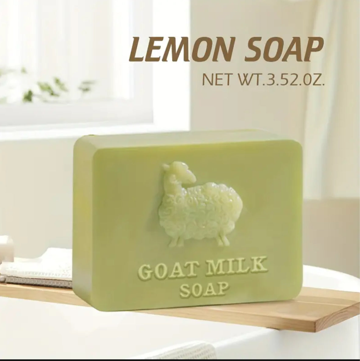 Goat Milk Soap- Lemon