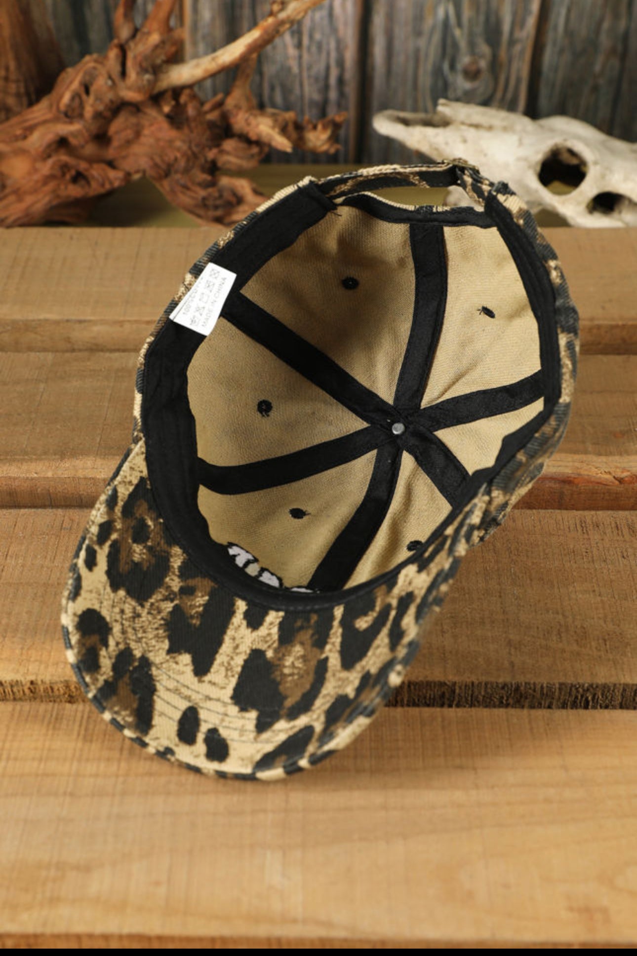 Leopard Print “Mama” Baseball Cap- one size