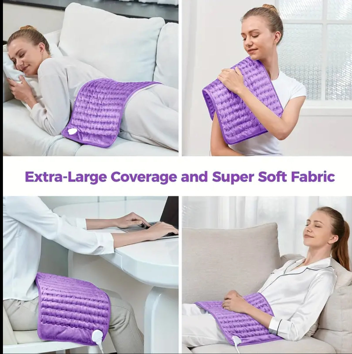 Heating Pad with Remote-Grey