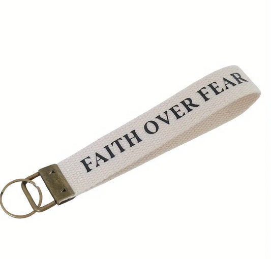 Inspirational Wristlet Keychain