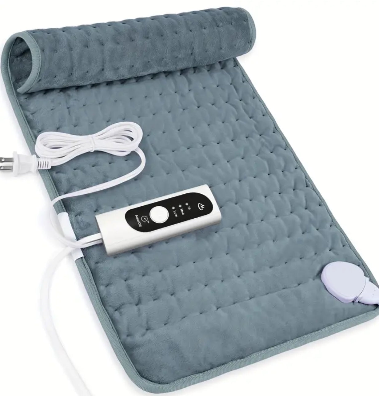 Heating Pad with Remote-Grey