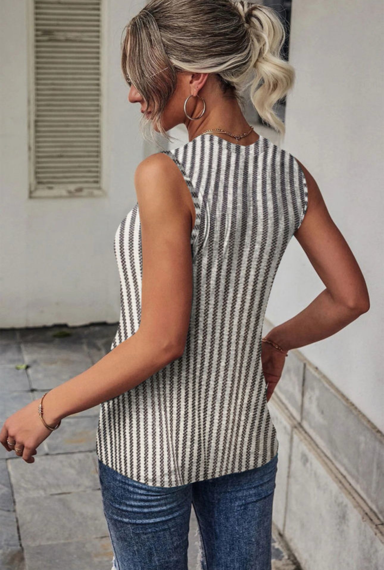 Super Soft Twist Front Tank Top